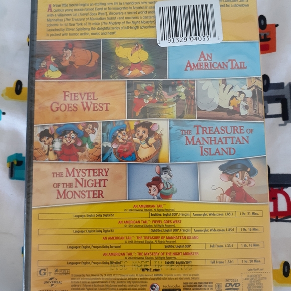 An American Tail: 4 Movie Complete Collection (DVD - Picture 2 of 4